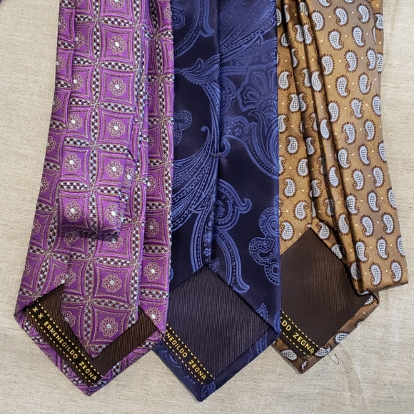 3 Ermenegildo Zenga ties - Picture 1 of 3